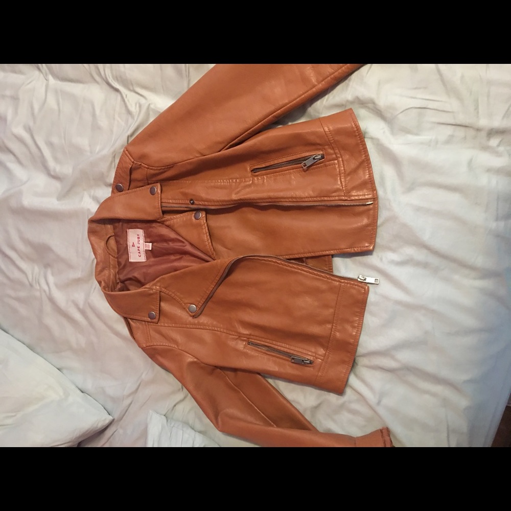 New Faux leather jacket
